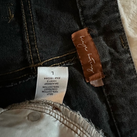 Beige Botany color block jeans - Picture 5 of 5